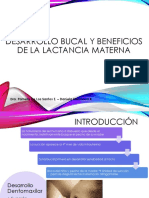 Desarrollo Bucal y Beneficios de La Lactancia Materna