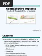 Implants Session I Revised 21 Sept 2012