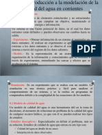 Introducción A La Modelación de La Calidad Del Agua en Corrientes