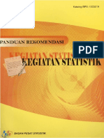 Panduan Rekomendasi Kegiatan Statistik