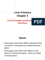 Science F4 Chapter 3 3.2 3.3