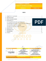 Entrega de Área CODELCO