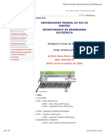 TRABALHO FINAL DE REDES I - Modulação