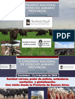 Acuña Juan Carlos - Conferencia V CONGRESO NACIONAL DE DERECHO AGRARIO PROVINCIAL 2019
