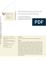 Klingenberg 2008 Morphological Integration and Developmental Modularity