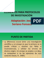 Elem. para Protocolos de Inv. PPT-JSF