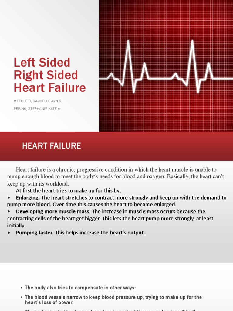 Understanding Left and Right Heart Failure | PDF | Heart Failure | Diastole
