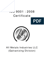 ISO Cert - All Metal