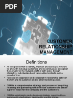 Customer Relationship Management