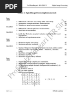 Module 1: Digital Image Processing Fundamentals