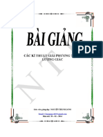 Cac Ki Thut Gii PHNG Trinh LNG Gia PDF