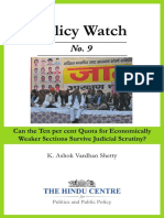 Policy Watch No - 9 PDF