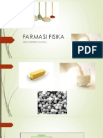 Farmasi Fisika - Sistem Dispersi Koloidal