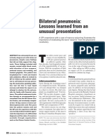 Bilateral pneumonia case reveals mercury poisoning