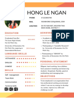 Le Ngan - CV PDF