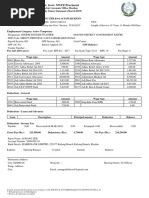 Salary slip ( 00856333 March , 2019 )