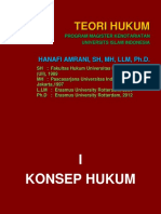 Handout Kuliah Teori Hukum