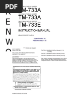 KENWOOD TM 733 User Manual - Password - Removed