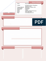 Contoh Template CV Kreatif