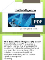 Artificial Intelligence: (By N.Uttej 16N81A0580