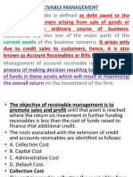 Receivable Management: The Term Receivable Is Defined