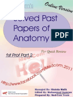 Anatomy Solved Past Papers by Med Com WWW Edu Apnafort Com PDF