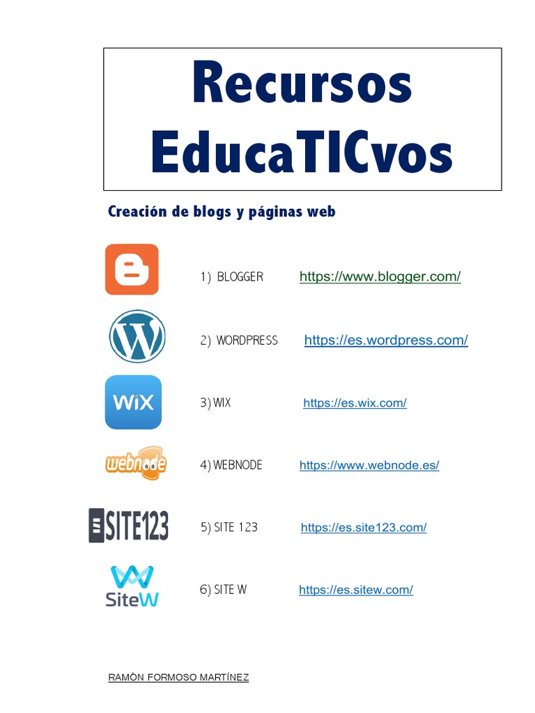 Herramientas 2.0 | PDF | Página web | Blog