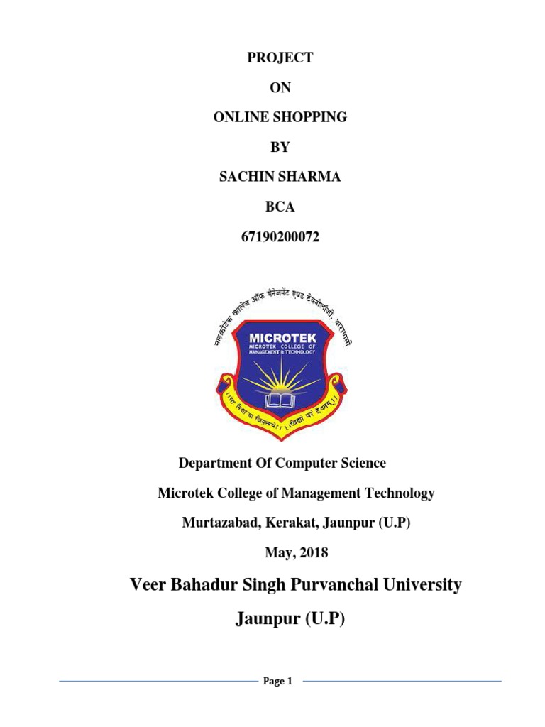 Major Project PDF | PDF | User (Computing) | Areas Of Computer Science