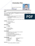 Curriculum Vitae: Asif Ibraheem