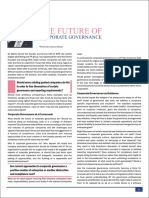 The Future of Corporate Governance PDF