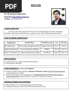 Shoeb's RESUME 2 WE