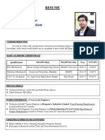 Shoeb's RESUME 2 WE