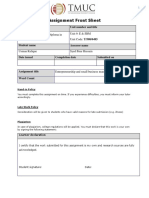 Financial Accounting Assignment by Usman Rafique