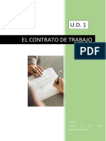 UD 1 - El Contrato de Trabajo PDF