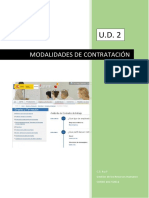 UD 2. - Tipos de Contrato de Trabajo PDF