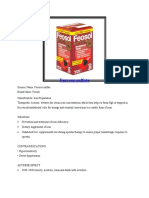 Ferrous Sulfate and Nifepedine