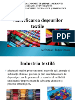 ''Deseuri Textile'' - Oleinic Victoria Gr.304