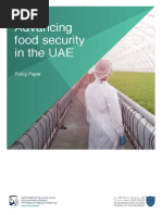 Advancing Food Security in The UAE