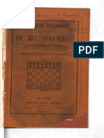  Stratégie raisonnée des ouvertures du jeu d'échecs par l'abbé Durand, Louis Metton et Jean Preti 