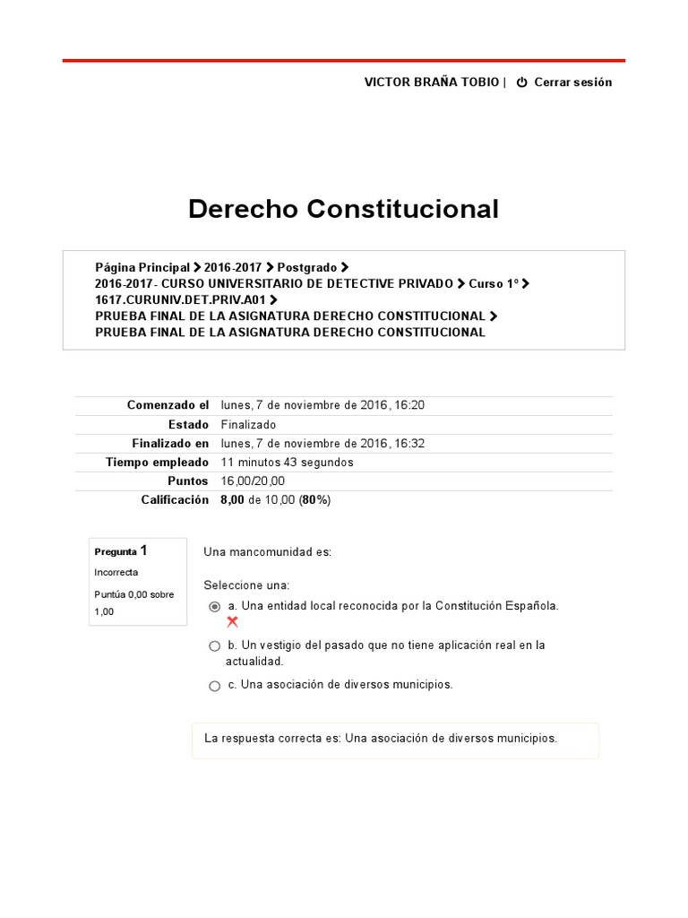Estructura del Derecho Constitucional CE | PDF | Parlamento | Gobierno
