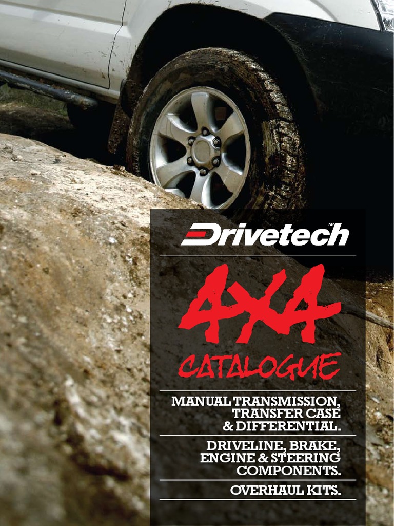 Drivetech 4x4 Catalogue PDF | PDF | Transmission (Mechanics) | Bearing ...