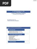 l1 - Fem in Geotechnical Engineering