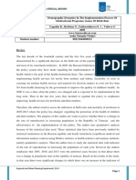 Critical Review Demographic Dynamics in The Implementation Process of MedicoSocial Programs: Issues of Birth Rate