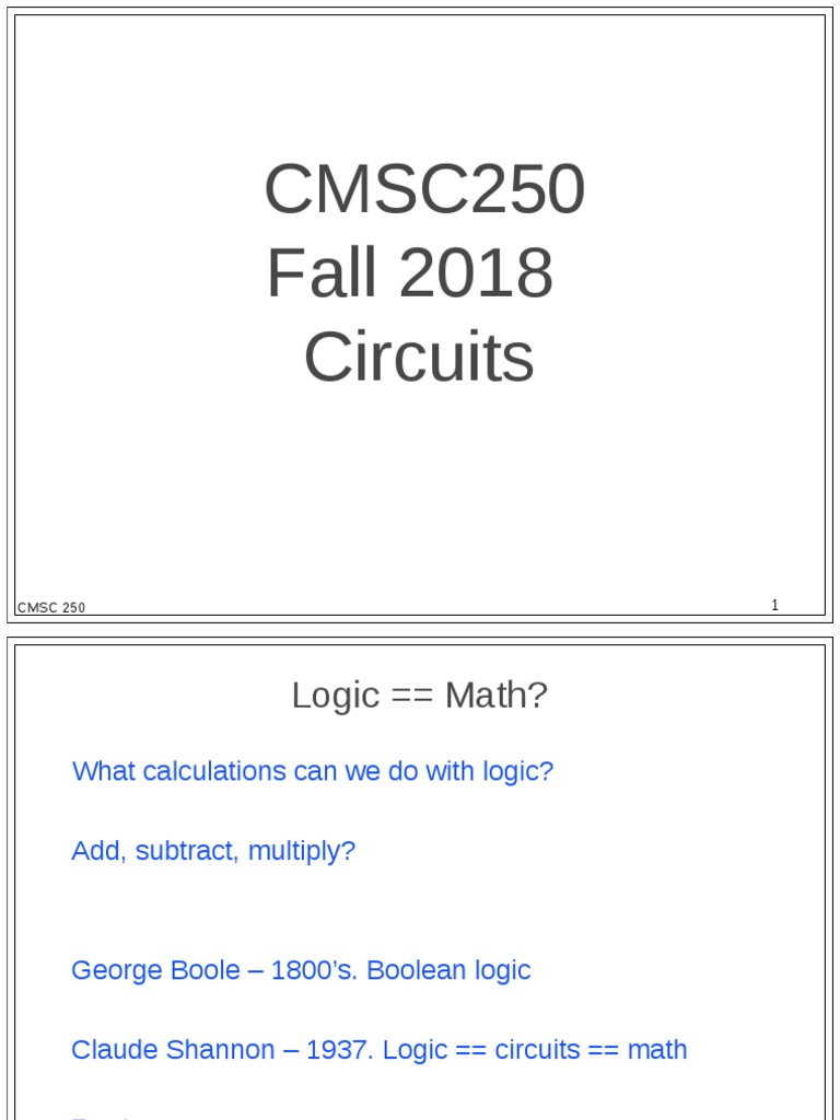Boolean Logic and Circuit Design | PDF | Logic Gate | Boolean Algebra