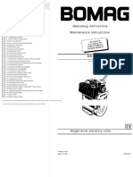 Bomag BW55E User Manual PDF