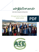 Programa Alternativa Canguesa de Esquerdas 2019 - 2023