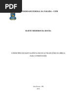 Monografia sobre traduções bíblicas em português