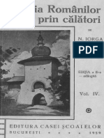 Nicolae Iorga - Istoria Românilor Prin Călători. Volumul 4 - de La 1828-1877 PDF