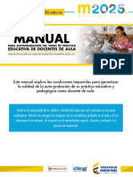 Manual para Autograbacion Del Video de Practica Educativa de Docentes de Aula PDF