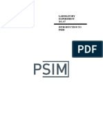 Lab#07 Introduction To PSIM